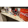 Image 1 : Coke Advertising Collection; Signs (9x13), Coke Barbie, Clock 