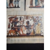 Image 2 : Reproduction Egyptian Papyrus Paintings: Two 17 X 25 and 25 X 17