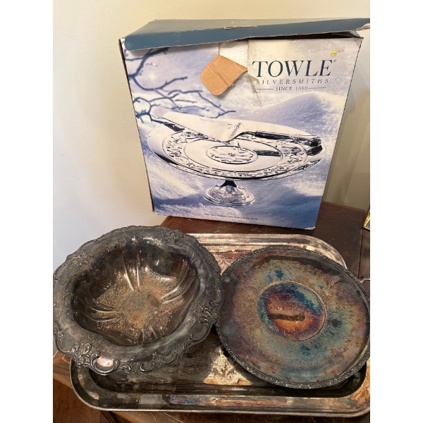 Silver Plated Dishware Set 