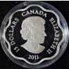 Image 2 : 2011 $15 Lunar Lotus Year of the Rabbit - 92.5% Sterling Silver Coin
