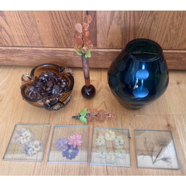 Vallauris Ashtray 3x6 w/ Decorative Art Glass Decor & More