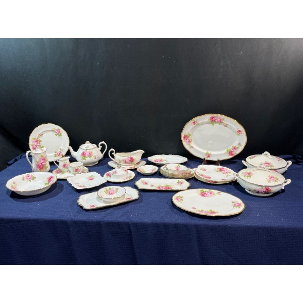 Royal Albert "American Beauty" China Serving Pieces