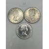Image 2 : 1958, 1961, 1966 Canadian Silver Dollars