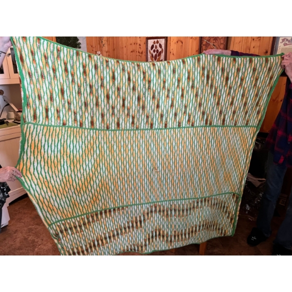 Beautiful handmade Afghan.  