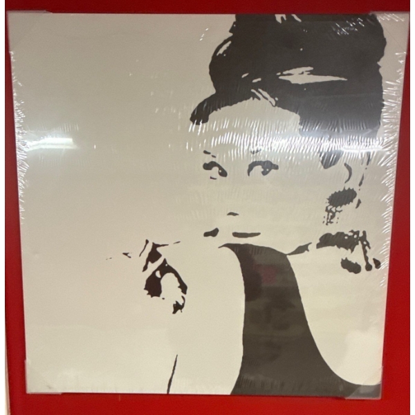 New Audrey Hepburn XL Canvas Print w/ Motif Created By Phil Handsley 36x36