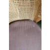 Image 3 : 2 Chairs w/ Rattan Backs: Arm Chair 26 W, 21 D, 38 T, Side Chair 25 W, 19 D, 29 T and 2 Extra Chairs
