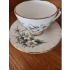Image 2 : 7 English Bone China Cups and Saucers by Various Makers