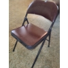 Image 1 : Folding Metal w/ Vinyl Seat Chairs- 18 Total- 18 W, 16 D, 30 T 