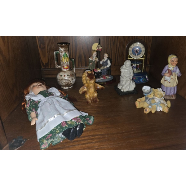Anne of Green Gables Porcelain Doll, Mantle Clock, and More 