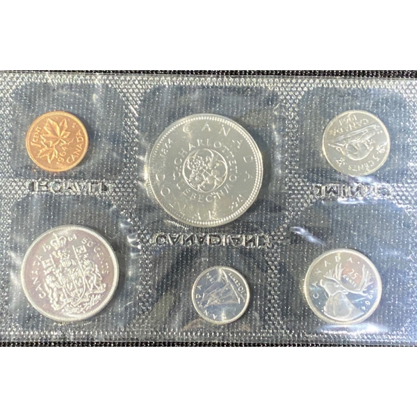 1964 Canadian Uncirculated Silver Coin Set