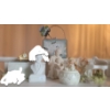Image 1 : Collectible Jewelry Box Beetohoven Statue Girl Praying  Pianos & Fairies 