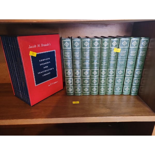 Boxed Book Collections - Charles Dickens & Jacob M. Braud