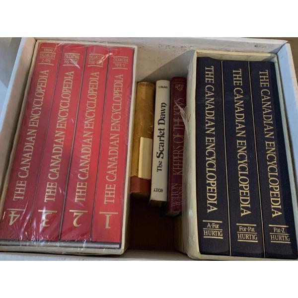 Encyclopedia Book Collection Including Some Unopened 