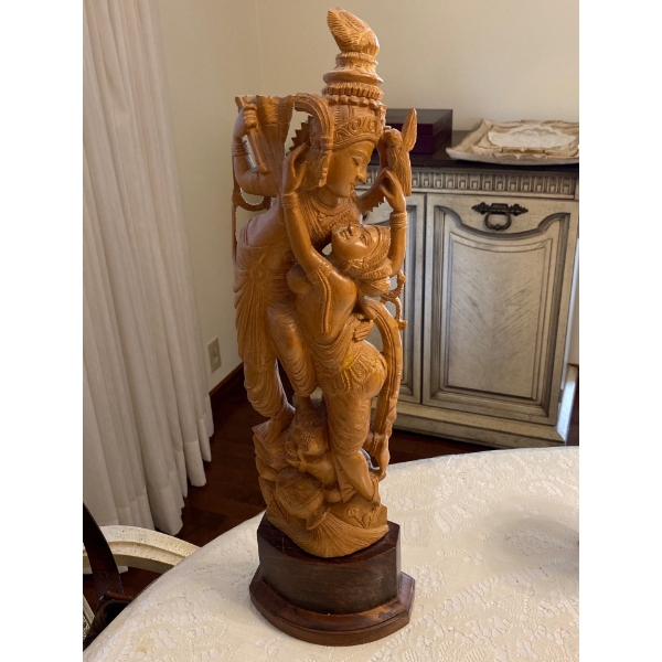 Antique Asian Indian Goddess 19T
