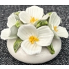 Image 11 : English Bone China Ceramic Flower Arrangement Figurines, Set of 5