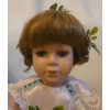 Image 4 : Porcelain Dolls: Lorraine Collection 'Melanie', Flower Girl, Chiffon Girl. Tallest is 18T
