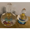 Image 5 : Stunning Vintage Aurora Borealis Perfume Atomizers 5x5.5 