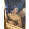 Image 2 : John Hoppner -The Countess Of Oxford in Gold Gilt Frame 26T