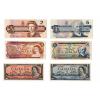 Image 1 : Canadian 2$ & 5$ bill collection from 1954 -1986 bird series & Coloured series Different Signatures