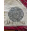 Image 3 : 3/4 Length Leather indigenous Poncho With Amazing Art on The Front Hand Stitched .
