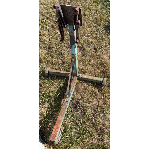 Well Loved & Used Engine Stand on Wheels
