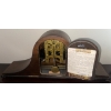 Image 4 : New Havon Duo Strike Cathedral Gong Movement Mantle Clock 21x8