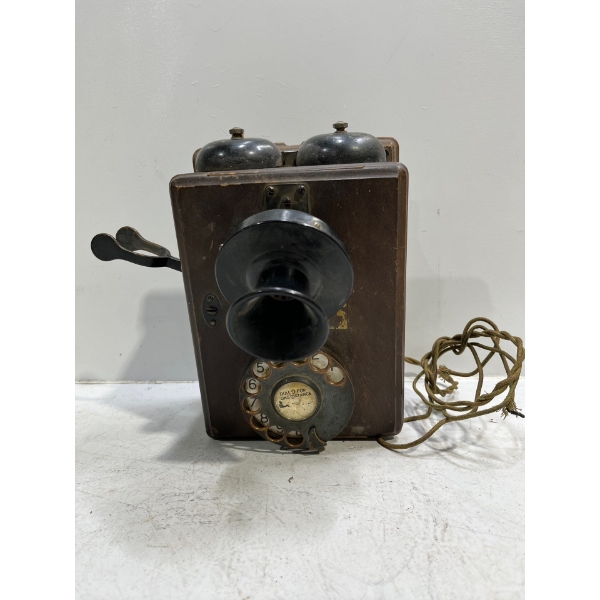 Antique Northern Electric Wall Mount Rotary (no earpiece)