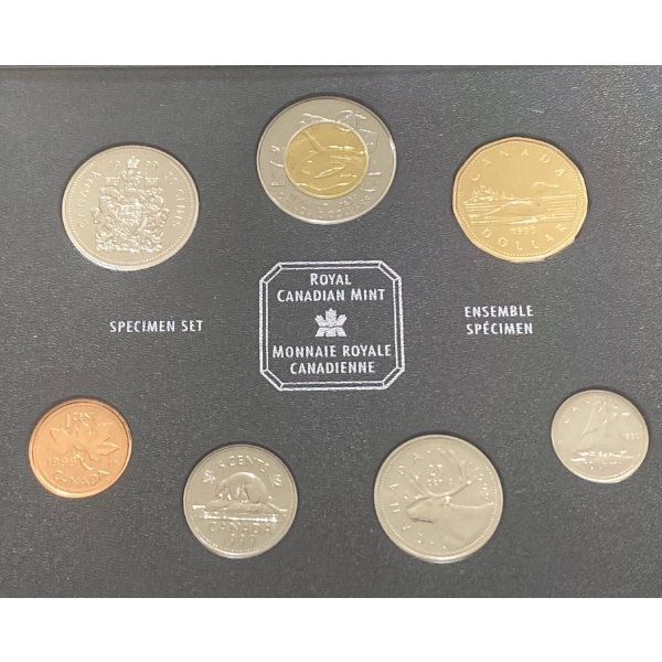 1999 Canadian Specimen Set