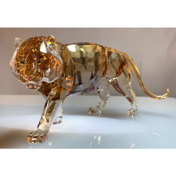 Swarovski Crystal Endangered Wildlife Series Tiger 7lLx3.5T