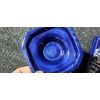 Image 12 : 1970's Arnel's Pottery WedgeWood Blue Ceramic Set, Roman/ Greek Theme