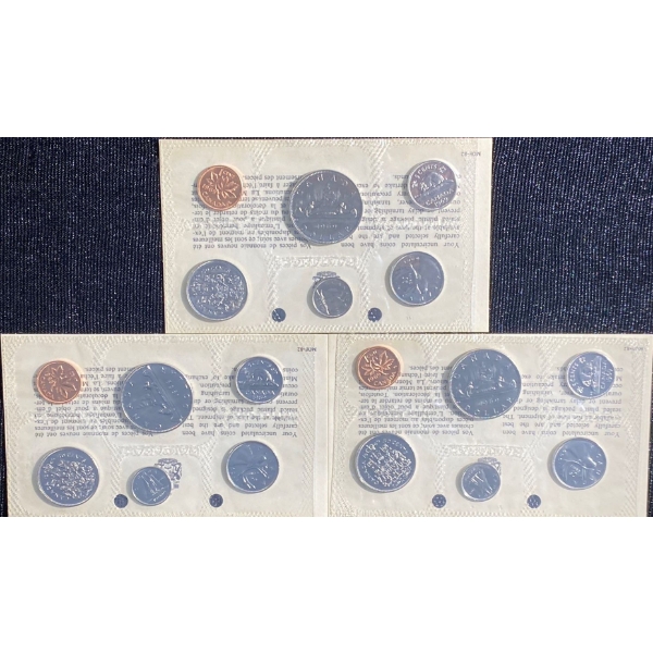 1969 Canadian Uncirculated Coin Sets