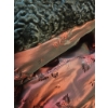 Image 4 : Women's Black Persian Lamb Coat with Button Closure