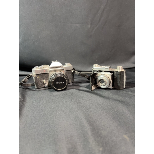 Konica and Retina Film Cameras