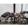 Image 4 : Large Brass and Silver Plated Tableware and Goblet Collection