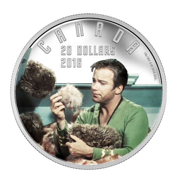 2016 $20 Star Trek Trouble Tribbles - Pure Silver Coin
SKU: 152151
