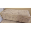 Image 1 : Antique Inspired Bench / Storage Chest 48x18x18 Printed Upholstery 