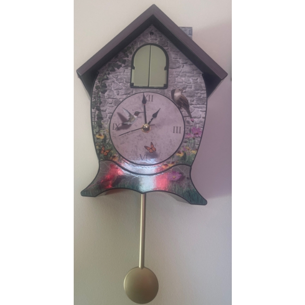 Thomas Kinkade Sound Cuckoo Clock 17T