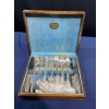 Image 1 : Collection of Silver Plated Flatware in a Box