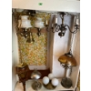 Image 1 : Collection of Chandeliers, Ceiling Mounted Light Fixtures, and a Desk Lamp