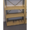 Image 2 : Two Garage Utility Metal Shelves 36 W, 17 D, 71 T and Two 30 W, 12 D, 58.5 T