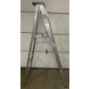 Image 4 : 6 ft Aluminum A Frame Ladder  
