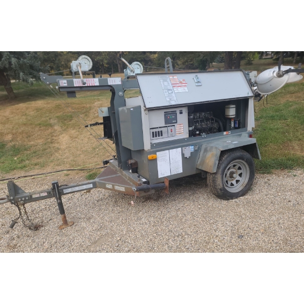 Wacker Newson Model LTW-20 Portable Light Tower 