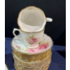 Image 2 : Royal Albert "American Beauty" China Set, 10 Full Place Settings with Extras