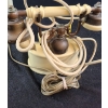 Image 6 : Vintage Ivory Candlestick Phone and Rotary Dial Tabletop Phone 