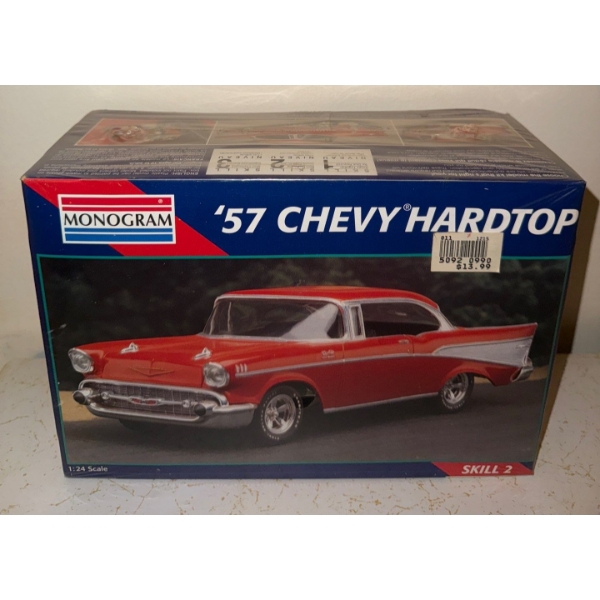 Monogram's '57 Chevy Hardtop Model- unbuilt (skill 2)
