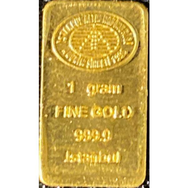 Istanbul Gold Refinery 1 Gram Fine Gold Bar