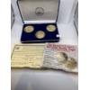 Image 1 : First and Last Year of Issue Double Eagle Proof Set- 24k Gold Plated 