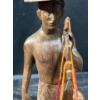 Image 4 : Hand Carved Wooden Folk Figure 