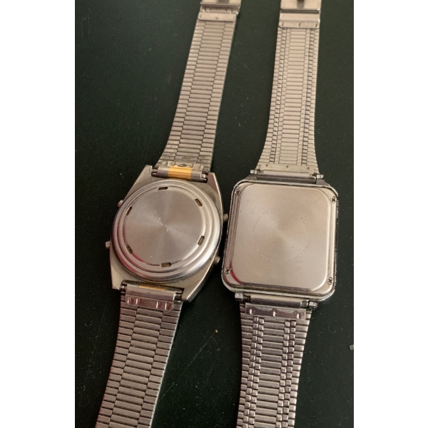 Vintage Wrist Watches - Quasar Quartz Alarm Chronograph & More