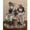 Image 1 : LLADRO Porcelain 'Sewing Circle' Figure - 11W, 12T 